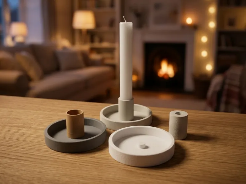 Modular Minimalist Candle Tray (Ø2cm Candle)