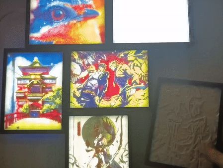 CUSTOM Lithophane magnetic frame