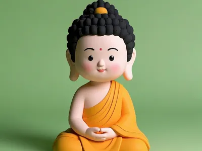Adorable Little Buddha