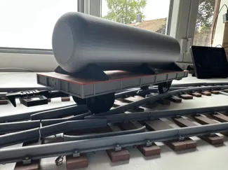 Two-axle tank wagon (G scale)