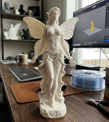 Figura decorativa: fairy statue — vista de referencia 3