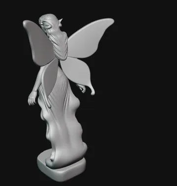 Figura decorativa: fairy statue — vista de referencia 4