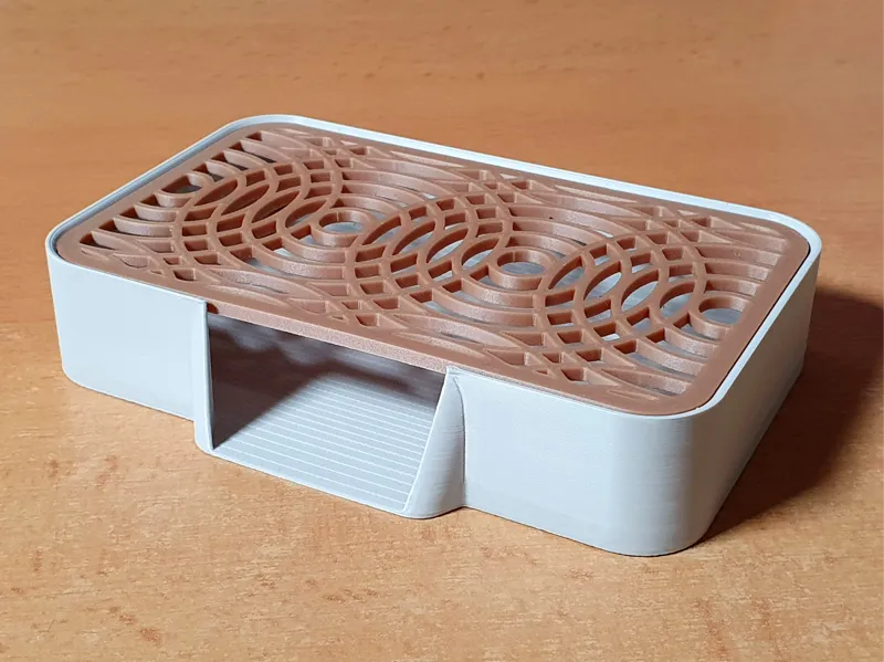 Self Draining Soap Holder