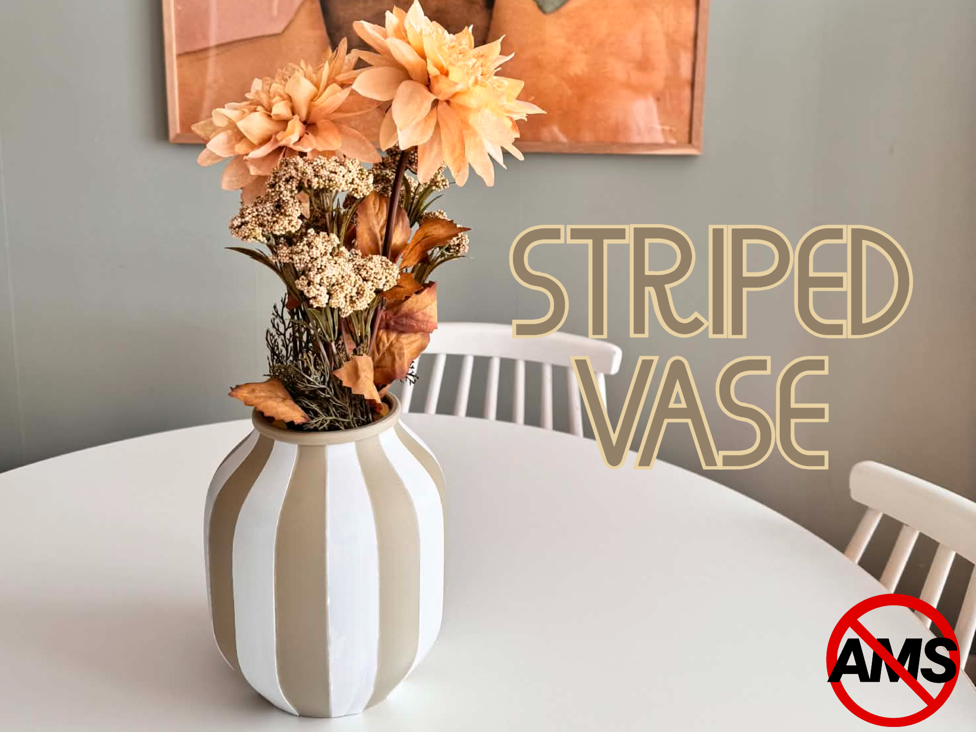 Striped Vase