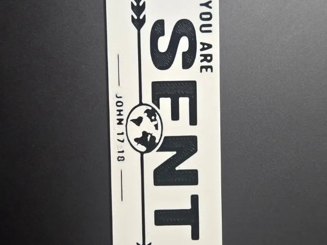 You are Sent Book John 17:18 Bookmark