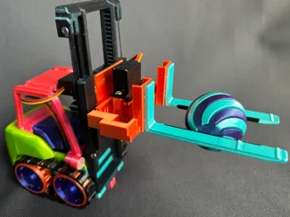 Greifer für Cyberbrick Gabelstapler