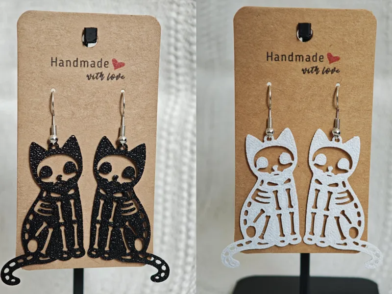 Halloween Cat Earrings