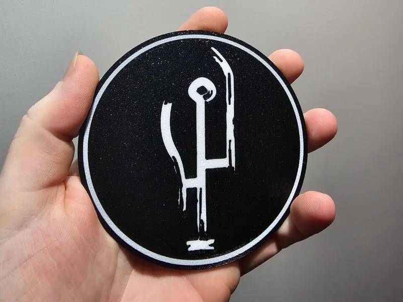 Nyarlathotep Symbol Coaster