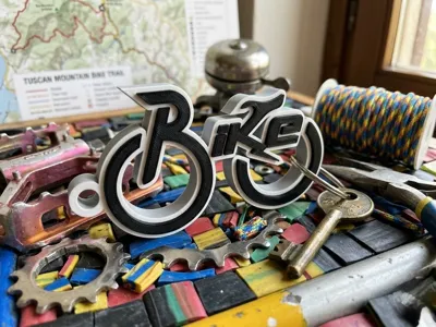 Bike Keychain