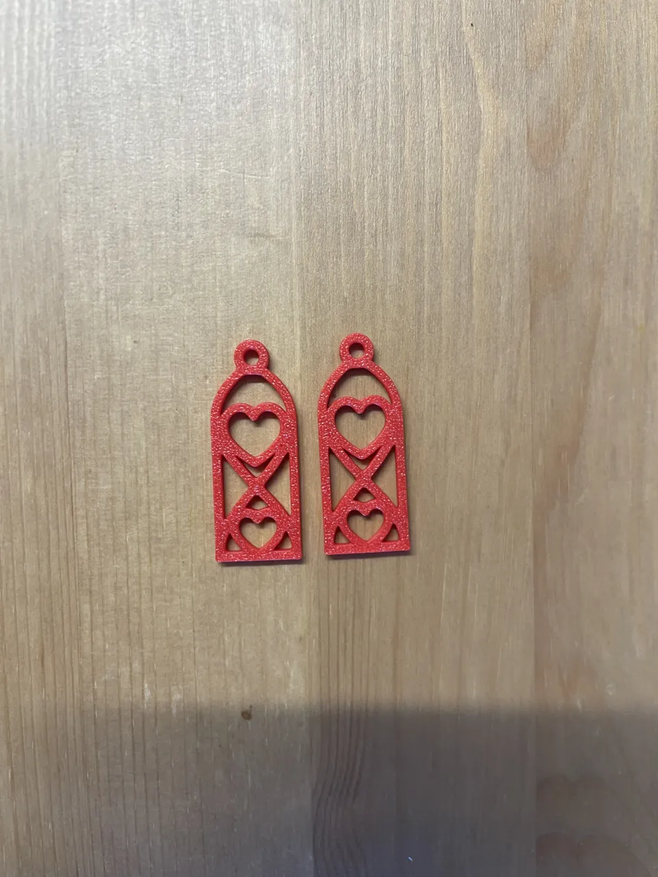 Heart Earrings view 2