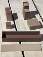 2x2x2 inches