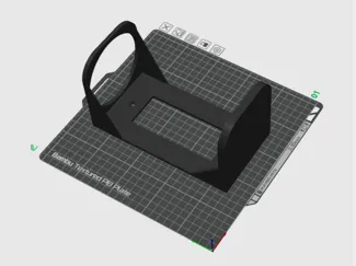 Halter für (Vinyl-) Rollen