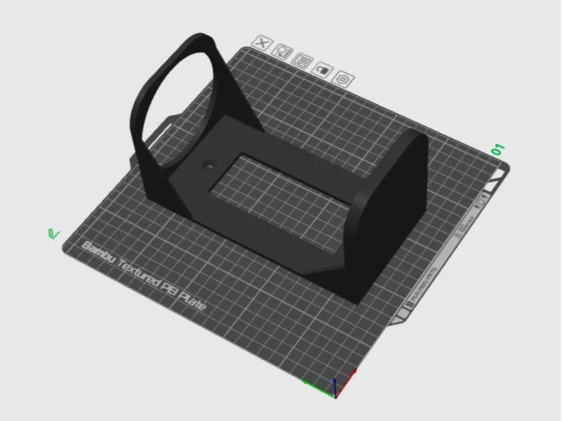 Halter für (Vinyl-) Rollen