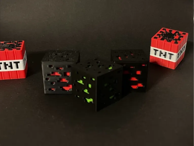 Minecraft ore.