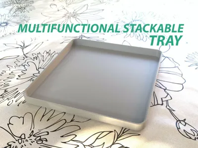 Stackable Multifunctional Tray