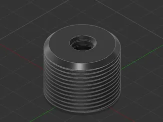5/8 to 1/4 adapter