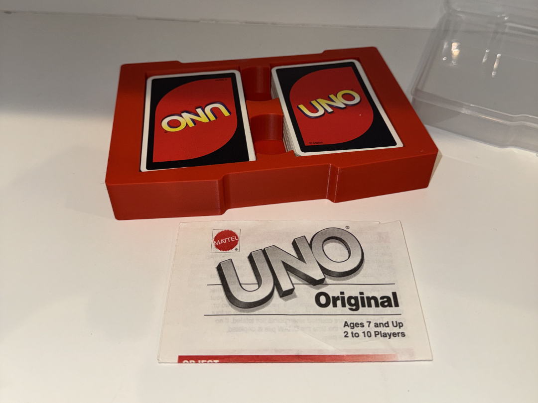 UNO Card Organizer – 4x6 Photo Box Insert
