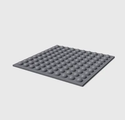 Foot massage plate