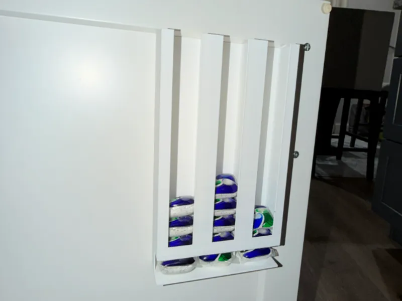 Dishwasher Pod Dispenser Cabinet Mount