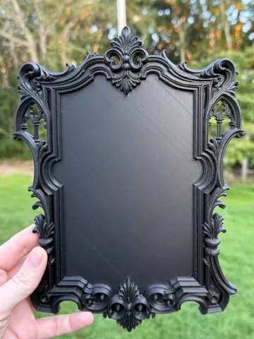 Marco decorativo: Gothic Style Rectangle Frame — vista de referencia 2