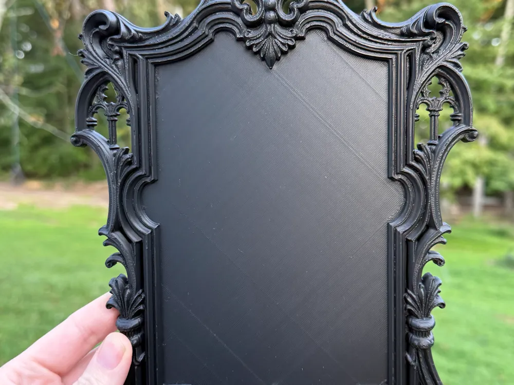 Marco decorativo: Gothic Style Rectangle Frame. Referencia del modelo original.