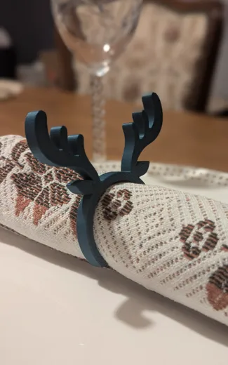Porte-serviettes de table pour Noël