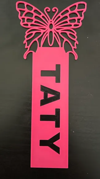 Book marker butterfly