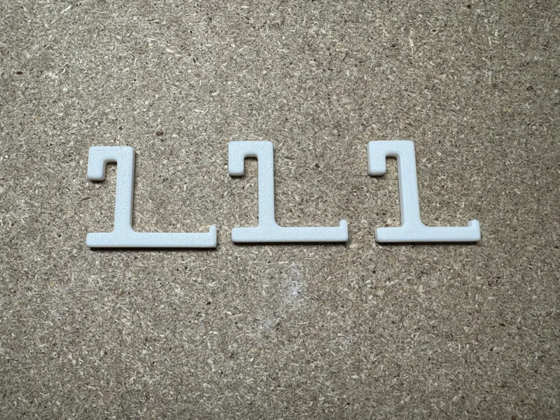 IKEA Skadis L Hook Series with Small Stopper