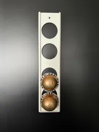 Single 5 capsules holder - Circle path