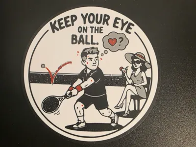 Keep your eye on the ball
