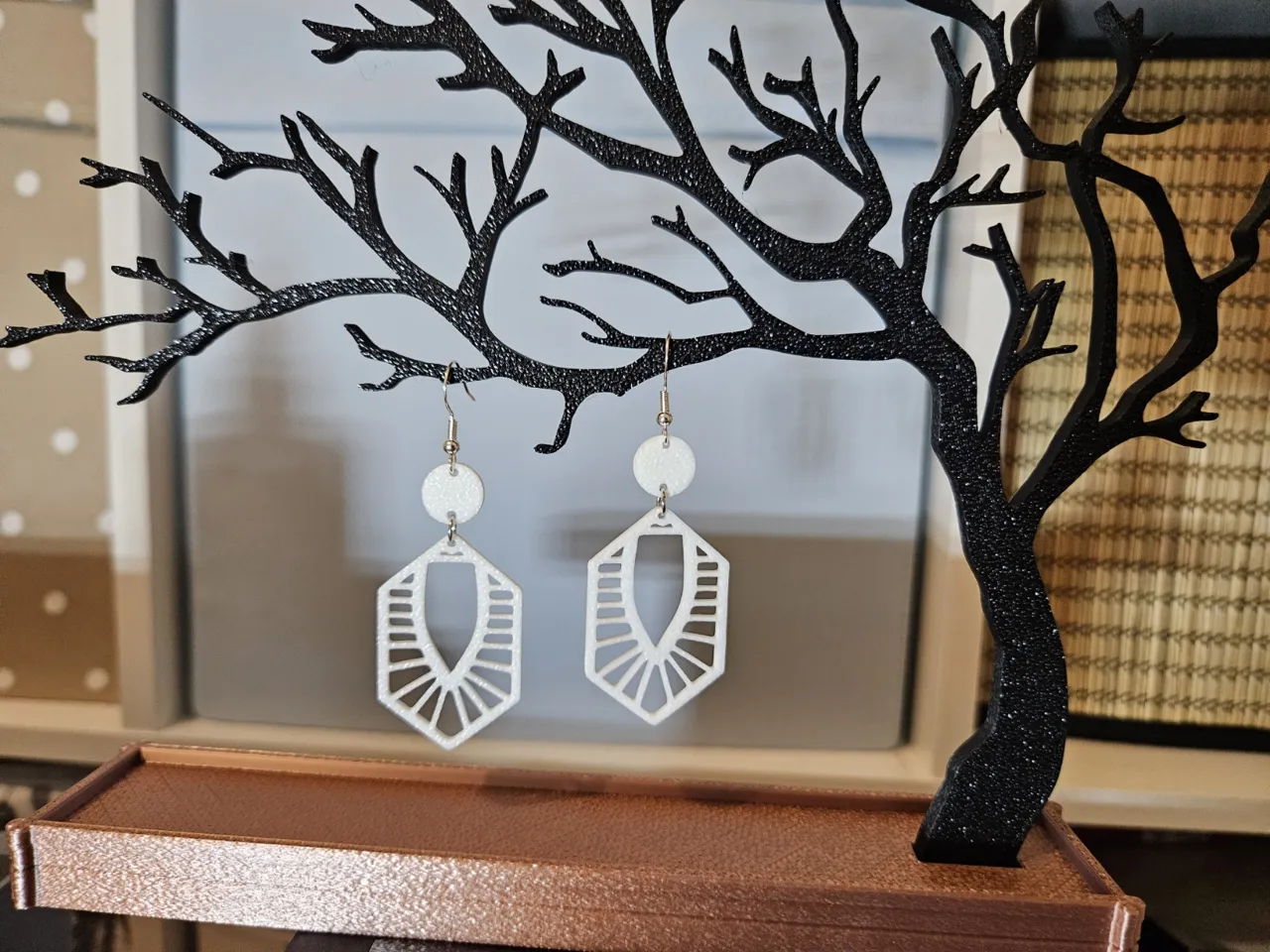 Boucles d'oreilles style Azteque view 2