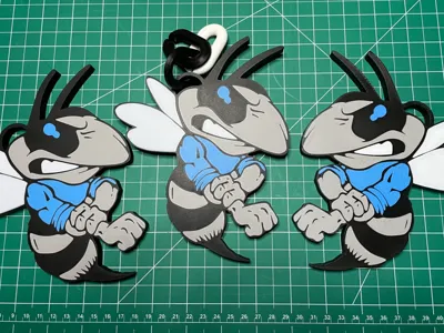 Hornet Sports Chain Pendant