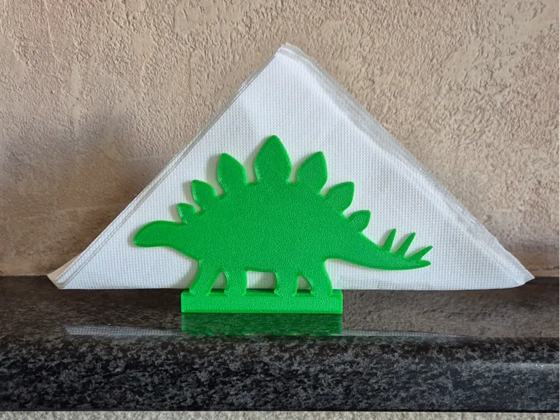 portatovaglioli dinosauro stegosauro