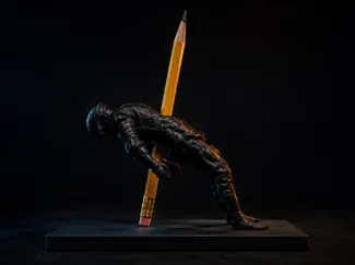 Knight Pen Holder