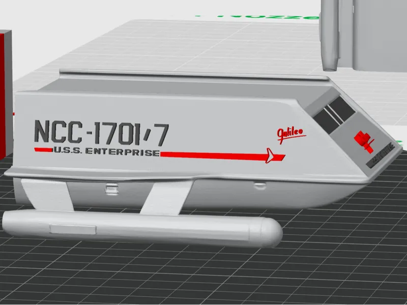 USS Enterprise Galileo Shuttle (work in progress)