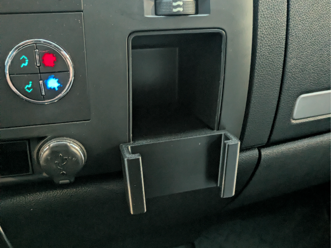 2007-2013 Chevy Silverado Cell Phone Holder