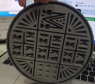 byzantine prosphora stamp