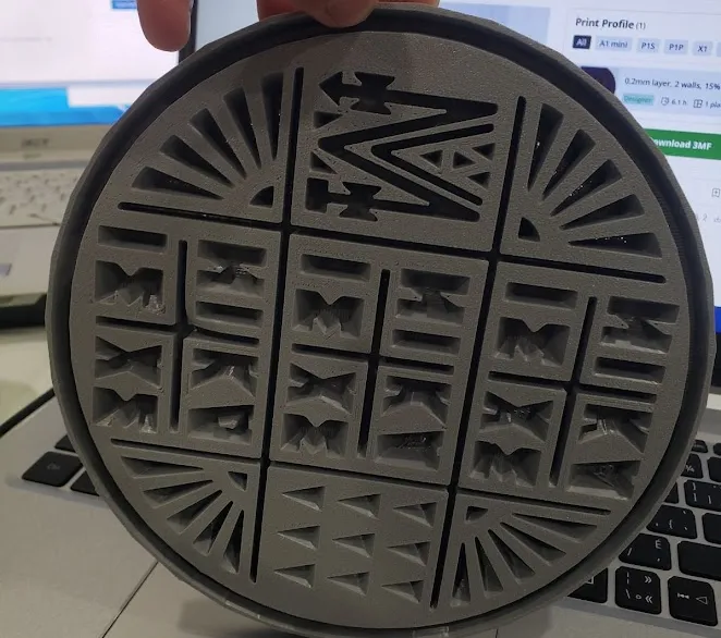 byzantine prosphora stamp