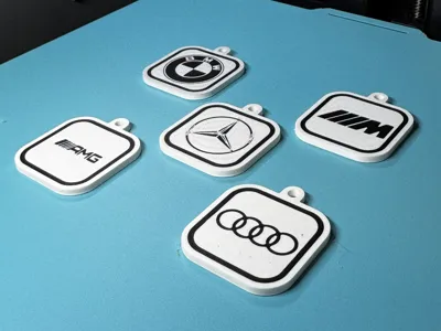 Car Brand Keychains