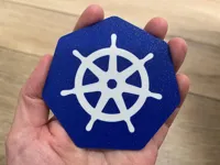 Dessous de verre ou enseigne Kubernetes — photo 1