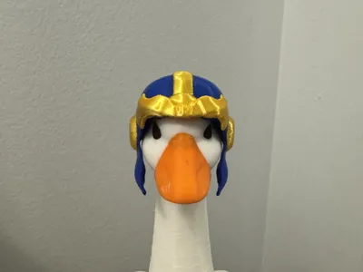 Thanos helmet for desk goose