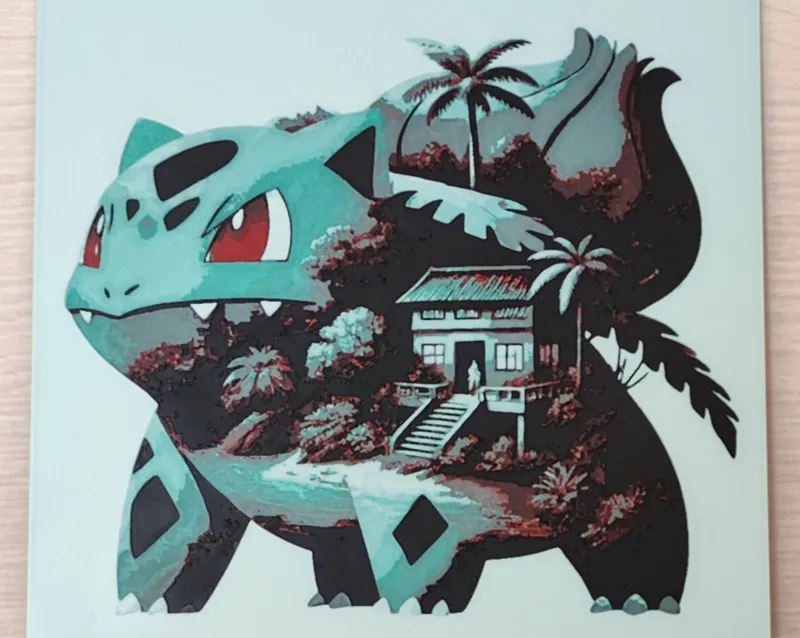 002 Ivysaur - Pokemon gen1 - Hueforge