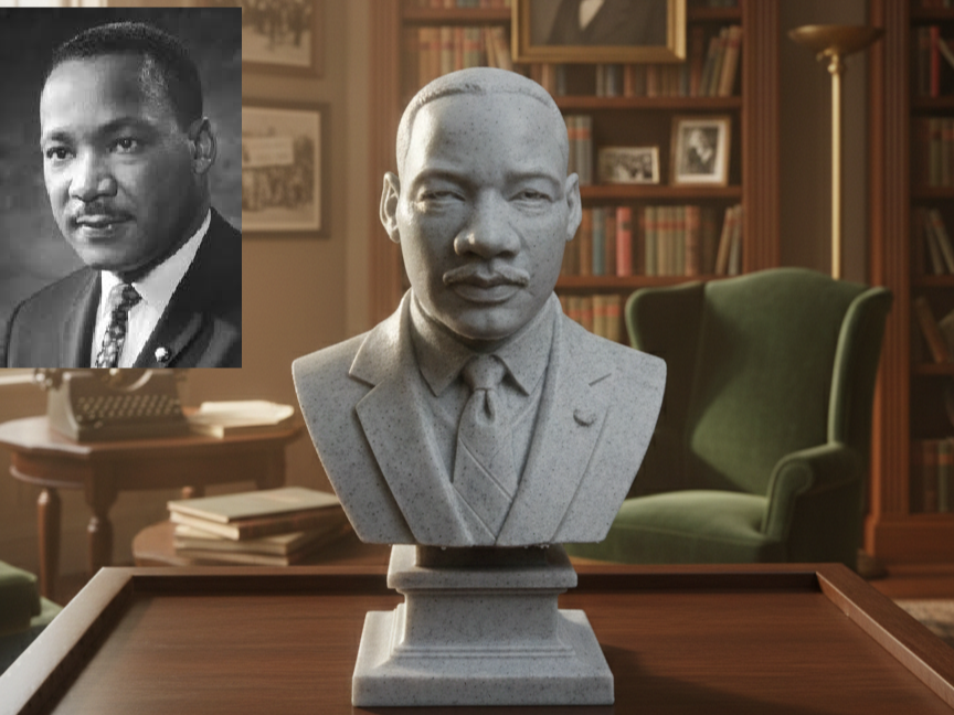 Martin (Michael) Luther King Jr. – Bust
