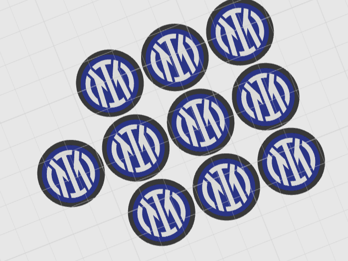 logo Inter elmetto 3m