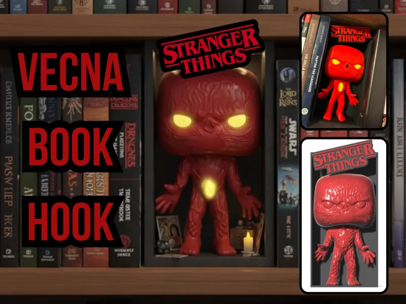 Stranger Things Book Nook: Vecna Edition