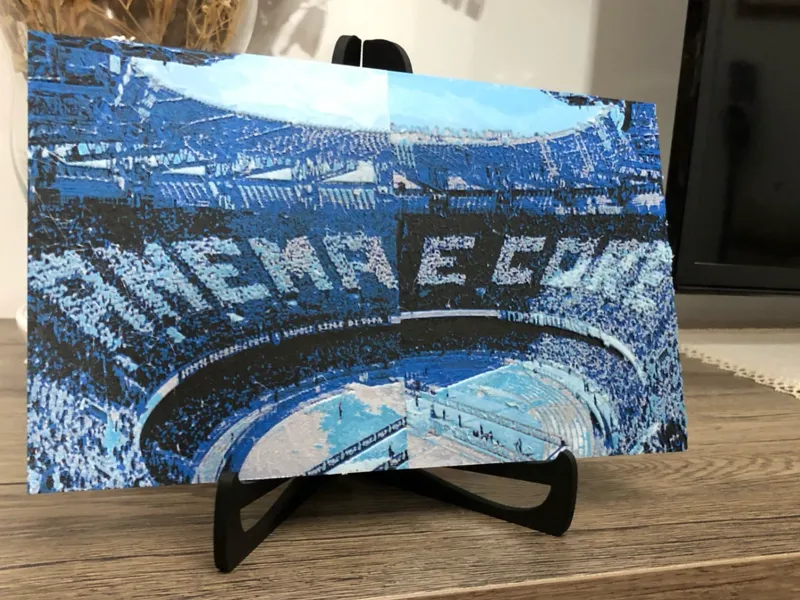 Hueforge Coreografia curva Napoli Anema e Core