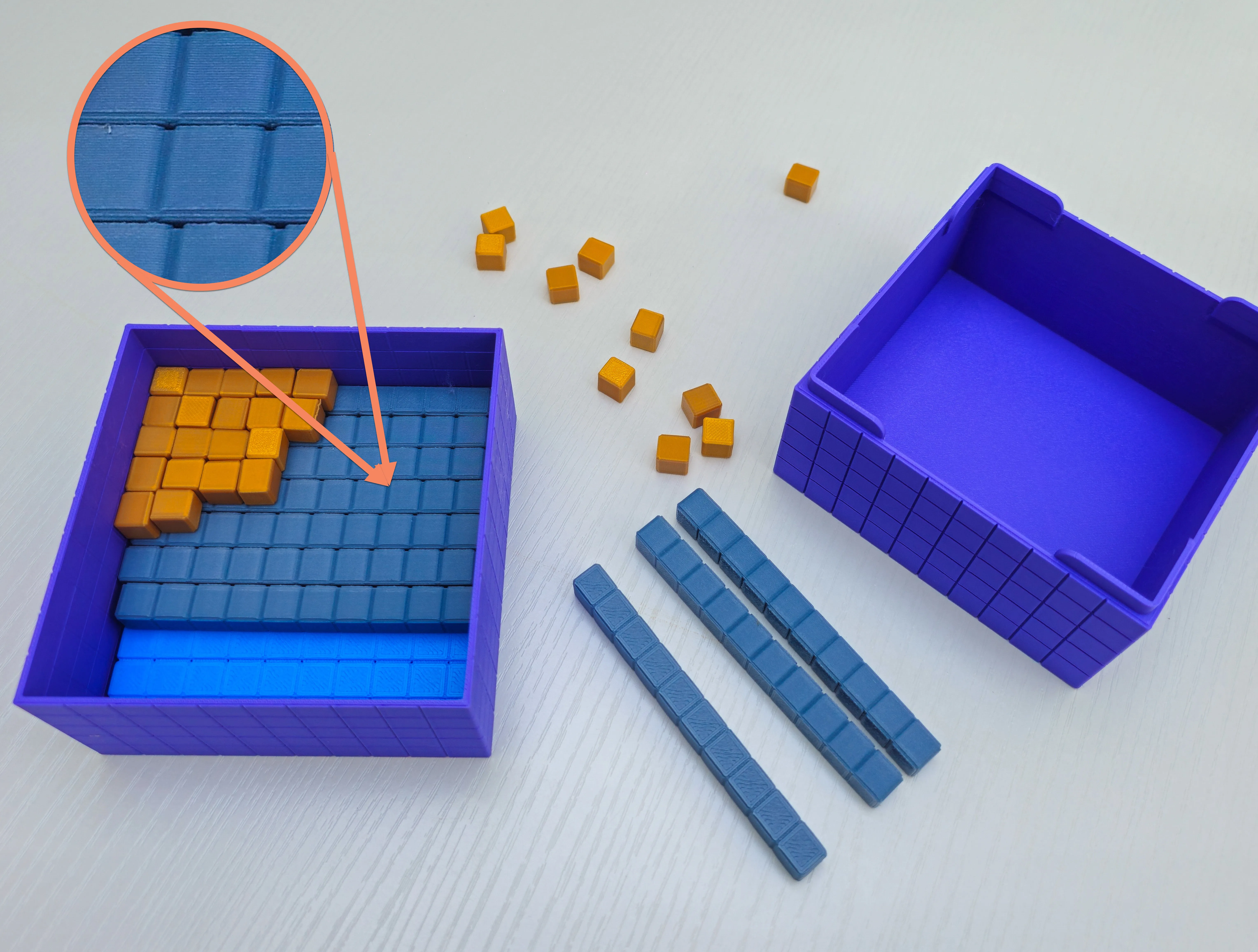 Miniatura 1 do modelo 3D Base Ten Blocks 