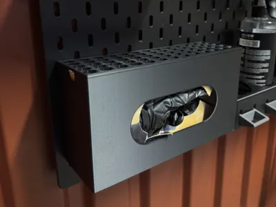 SKADIS HOLDER FOR DISPOSABLE GLOVES IN PLASTIC
