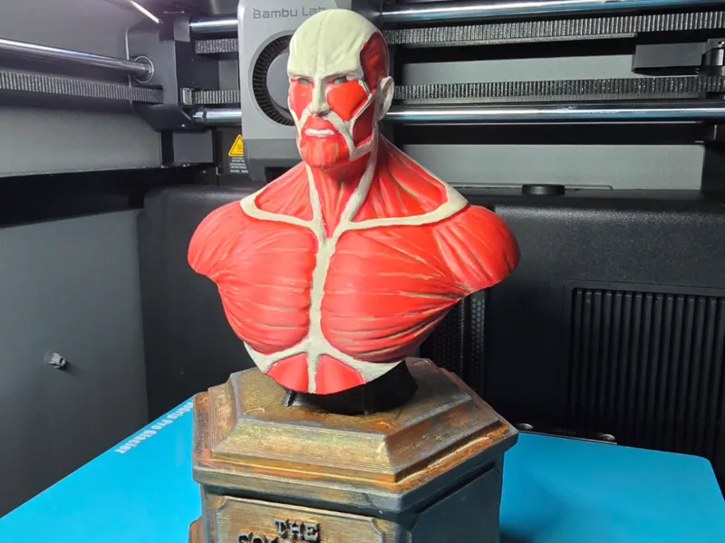 Attack on titan colossal bust