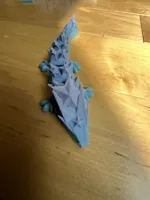 Porte-clés dragon étoile filante articulé — photo 8